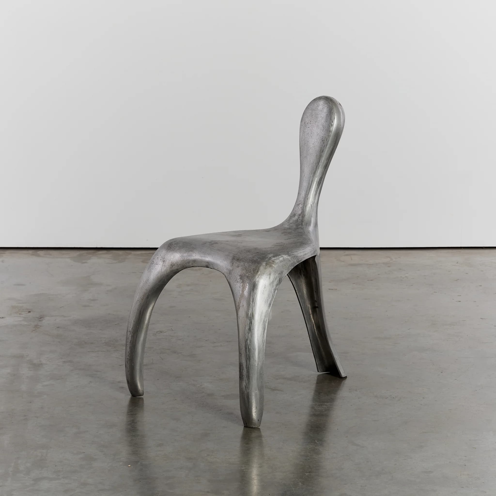 Sculptural 'Amorphous' tripod chair by London Designer/Artist Finn Stone